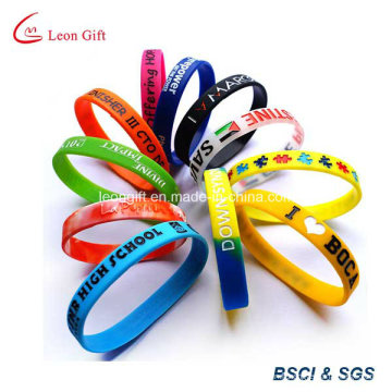 Bracelet en silicone personnalisé pour la promotion